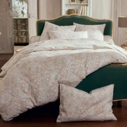 Federa quadrata percalle di cotone (65 x 65 cm) Palazzo Beige