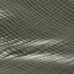 Federa quadrupla garza di cotone (50 x 80 cm) Victoria x Gaïa Verde rosmarino