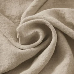 Federa rettangolare lino lavato (80 cm) Louise Beige