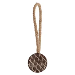 Fermatenda in legno Africa Marrone