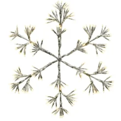 Fiocchi di neve luminosi Flash Bianco caldo 336 LED