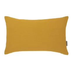 Fodera cuscino rettangolare cotone (30 x 50 cm) Léa Giallo zafferano