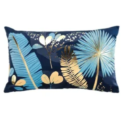 Fodera cuscino rettangolare (50 cm) Prusseor Blu