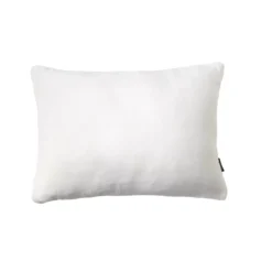 Fodera di cuscino rettangolare in flanella (40 x 60 cm) Didou Avorio