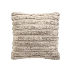 Fodera per cuscino quadrata cotone (40 x 40 cm) Kiyo Beige