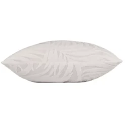 Fodera per cuscino quadrata in velluto (40 x 40 cm) Natureo Ecru