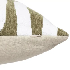 Fodera per cuscino rettangolare (30 x 50 cm) Jeni Verde cachi