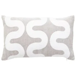 Fodera per cuscino rettangolare (30 x 50 cm) Jeni Beige