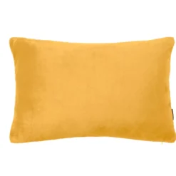 Fodera per cuscino rettangolare in flanella (40 x 60 cm) Didou Giallo senape