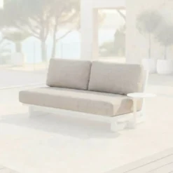 Fodere per cuscini di ricambio per Divano 2 posti Long Beach Beige