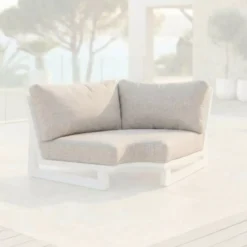 Fodere per cuscini di ricambio per Poltrona d'angolo Long Beach Beige