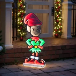 Folletto di Natale luminoso 294 LED (H60 cm) Infinity Multicolore