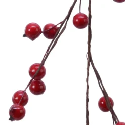 Ghirlanda di Bacche laccate (150 cm) Elycia Rossa