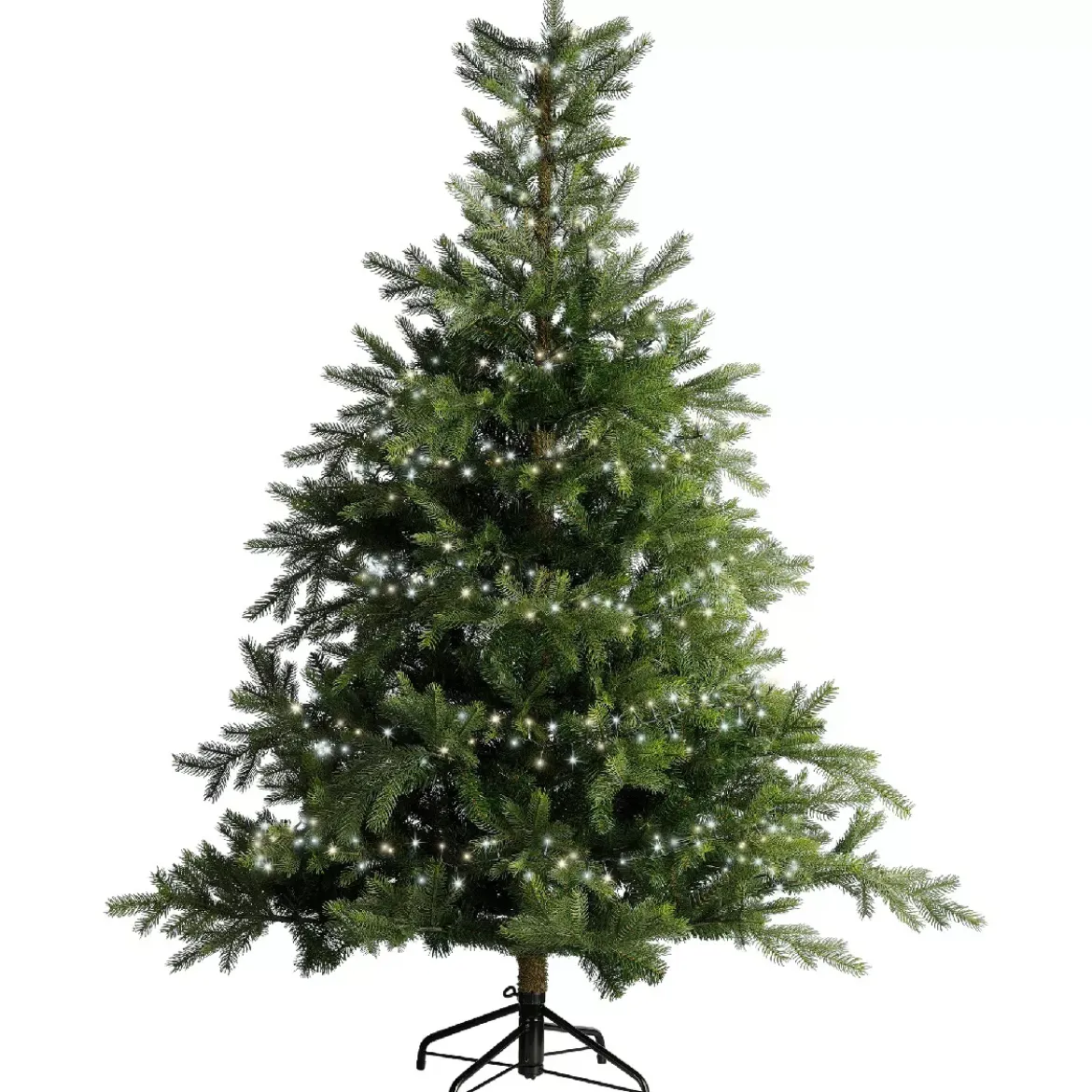 Ghirlanda di luci da 16 m 750 LED con cavo verde NewLuxe Bicolore Bianco caldo/freddo