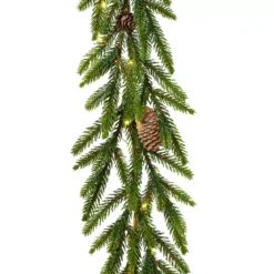 Ghirlanda di luci di abete con 50 LED (180 cm) Forest Bianco caldo