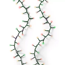 Ghirlanda di luci 22,5 m 1000 LED cavo verde NewLuxe Tricolore Verde/Rosso/Bianco