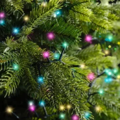 Ghirlanda di luci 34 m 1500 LED cavo verde NewLuxe Multicolore pastello