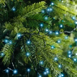Ghirlanda di luci 16 m 750 LED cavo verde NewLuxe Blu