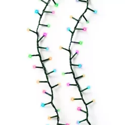 Ghirlanda di luci 16 m 750 LED cavo verde NewLuxe Multicolore pastello