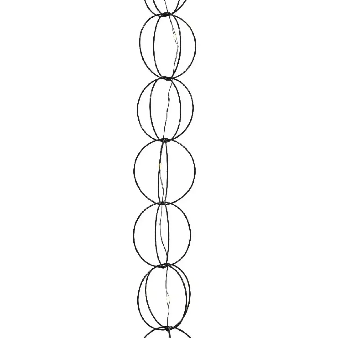 Ghirlanda luminosa Anello a pile Bianco caldo 20 LED