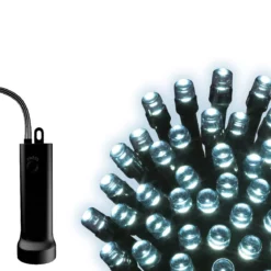 Ghirlanda luminosa Durawise 2 m Bianco freddo 192 LED Grappe CN