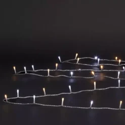 Ghirlanda luminosa 10 m Bianco caldo e Bianco freddo 100 LED