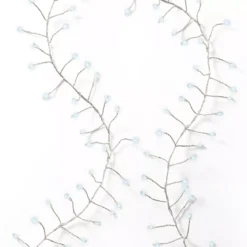 Ghirlanda luminosa 6 m 480 Micro LED cavo argento Luxe Bianco freddo