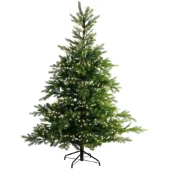 Ghirlanda luminosa 12 m 960 Micro LED cavo nero Luxe Bianco caldo