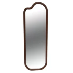 Grande specchio da appoggio in legno (H173 cm) Calcutta Legno scuro