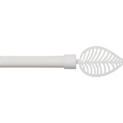 Kit asta per tenda estensibile (L120 - L210 cm / D19 mm) Amazonia Bianco opaco