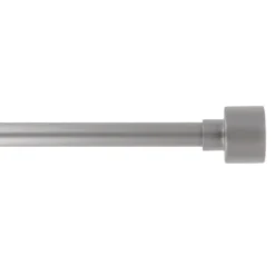 Kit asta tenda estensibile (L120 - 210 cm / D19 mm) Palermo Grigio argento