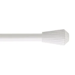Kit asta tenda estensibile (L120 - 210 cm / D19 mm) Pisa Bianco opaco