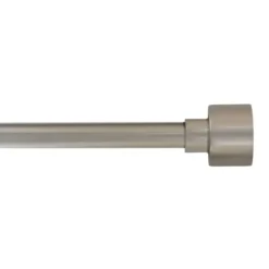 Kit asta tenda estensibile (L210 - L380 cm / D19 mm) Palermo Argento