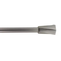 Kit asta tenda estensibile (L120 - L210 cm / D19 mm) Vinyasa Argento