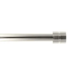 Kit asta tenda estensibile (L210 - L380 cm / D28 mm) Cesene Argento