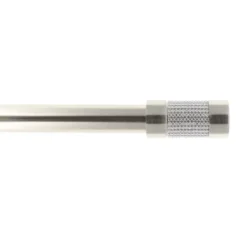 Kit asta tenda estensibile (L120 - L210 cm / D28 mm) Viola Argento