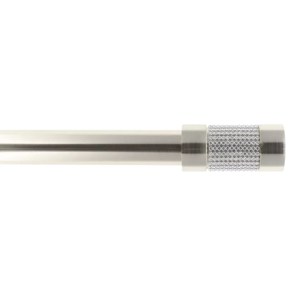 Kit asta tenda estensibile (L120 - L210 cm / D28 mm) Viola Argento