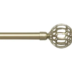Kit di asta per tenda estensibile (L120 - L210 cm / D19 mm) Facette Oro