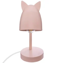 Lampada da scrivania bambini (H31 cm) Orecchie Rosa