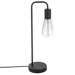 Lampada da tavolo (H45,5 cm) Arietis Nero