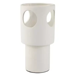 Lampada da tavolo in Ceramica (H27 cm) Nova Bianca
