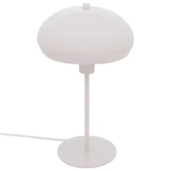 Lampada da tavolo in metallo (38 cm) Savio Beige