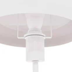 Lampada da tavolo in metallo (38 cm) Savio Beige