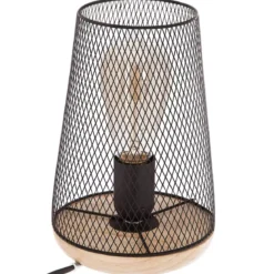 Lampada da tavolo metallo (H23 cm) Factor Nero
