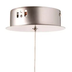 Lampadario alluminio sixties LED (D20 cm) UFO Transparente