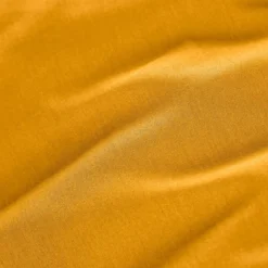 Lenzuolo con angoli percalle di cotone (200 cm) Cali Giallo senape