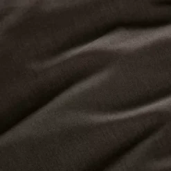 Lenzuolo con angoli percalle di cotone (140 cm) Cali Nero