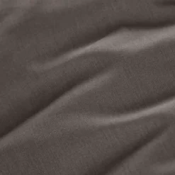 Lenzuolo con angoli percalle di cotone (140 cm) Cali Grigio antracite