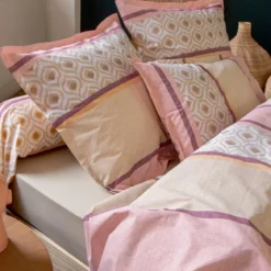 Lenzuolo superiore cotone (240 x 310 cm) Inouk Rosa