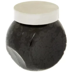 Lotto di 100 g di lustrini Nero